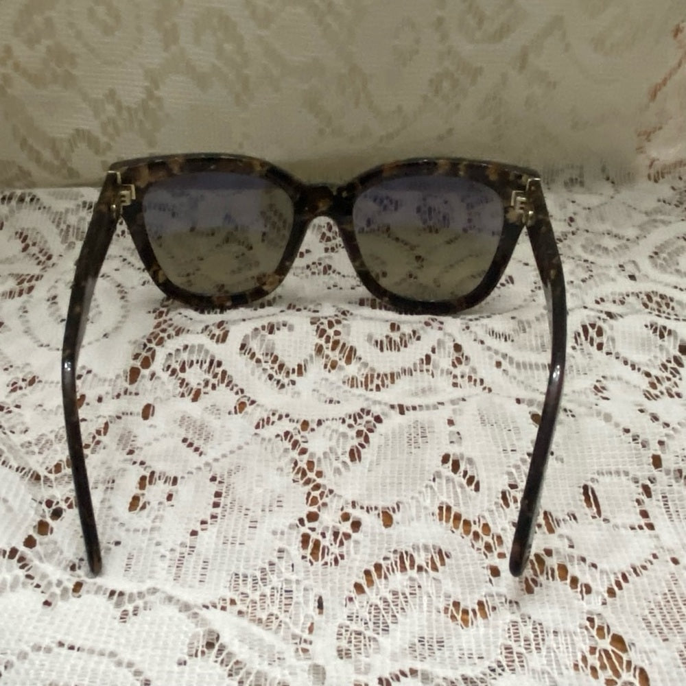 Jimmy Choo, Italy Brown Tortoise -Pearlized Sunglasses