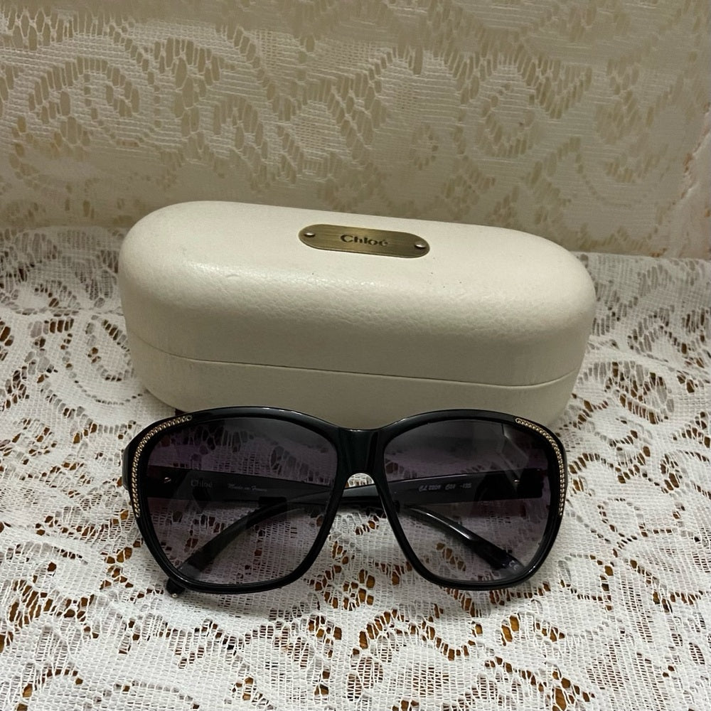 Chloe CL2209 Black Sunglasses with Original Case