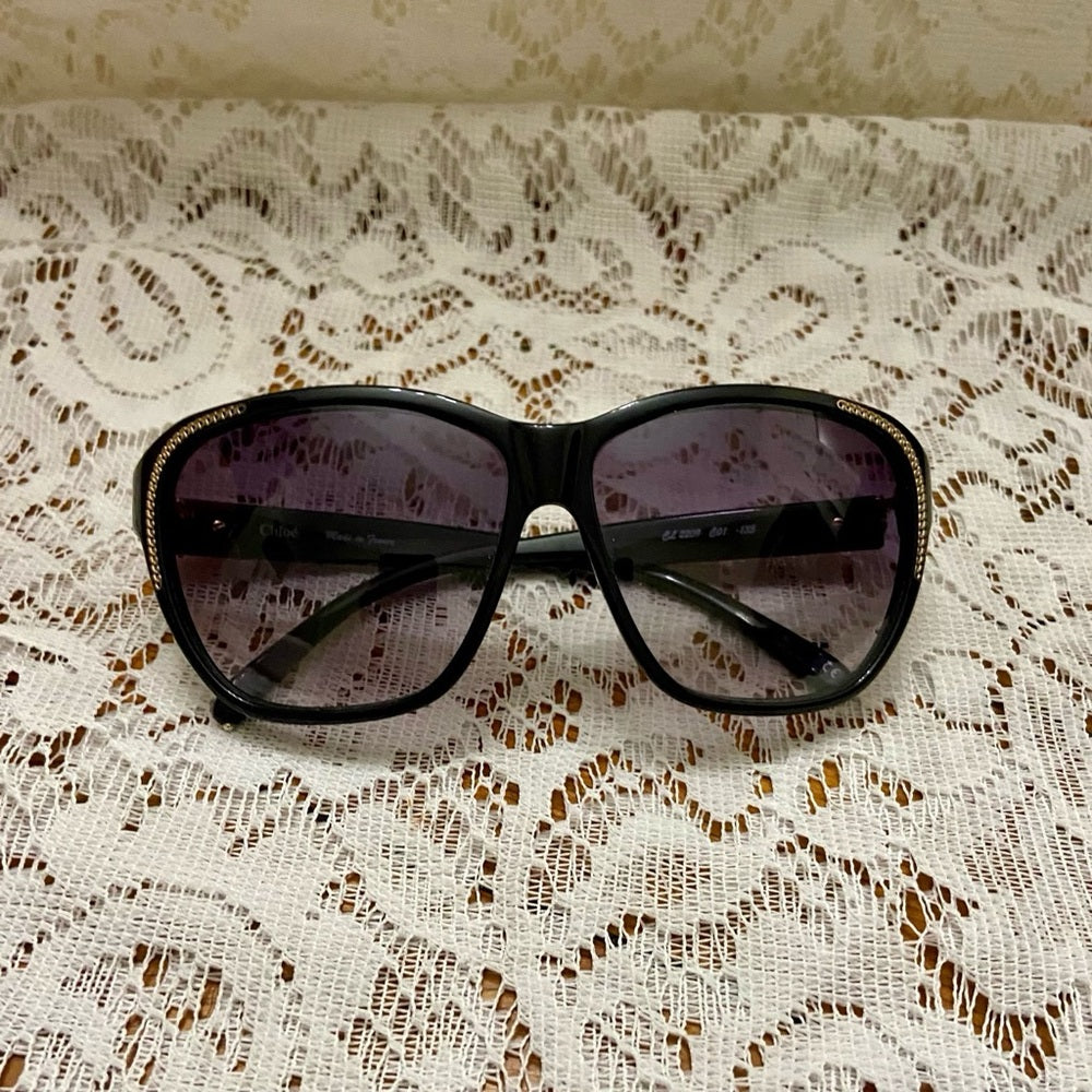 Chloe CL2209 Black Sunglasses with Original Case