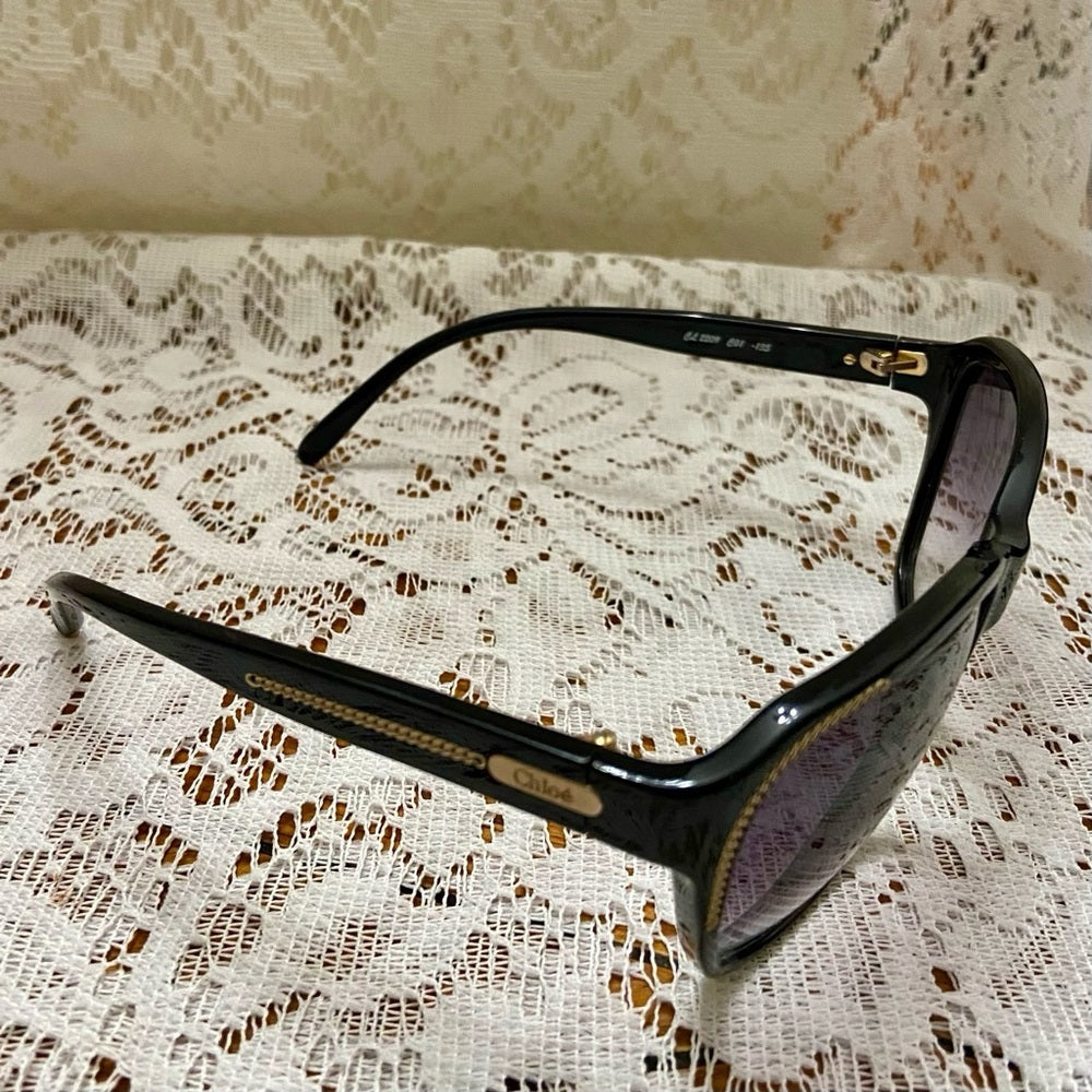 Chloe CL2209 Black Sunglasses with Original Case