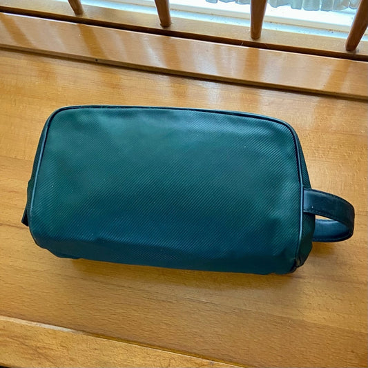 Louis Vuitton, Dark Green Canvas Mens Pouch-Clutch