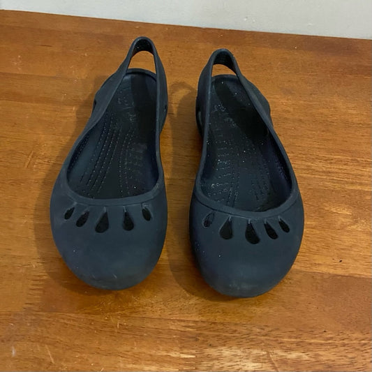 Crocs Black Shoes - Slip on - Loafer Size 9W