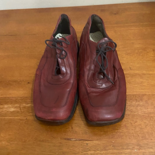 S. Oliver, Made in Italy, Burgundy Loafer- Shoes Size-39