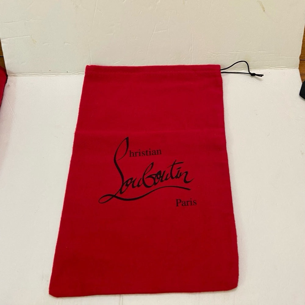 Christian Louboutin RedShoe Size Dust Bag 14in x 9.5in