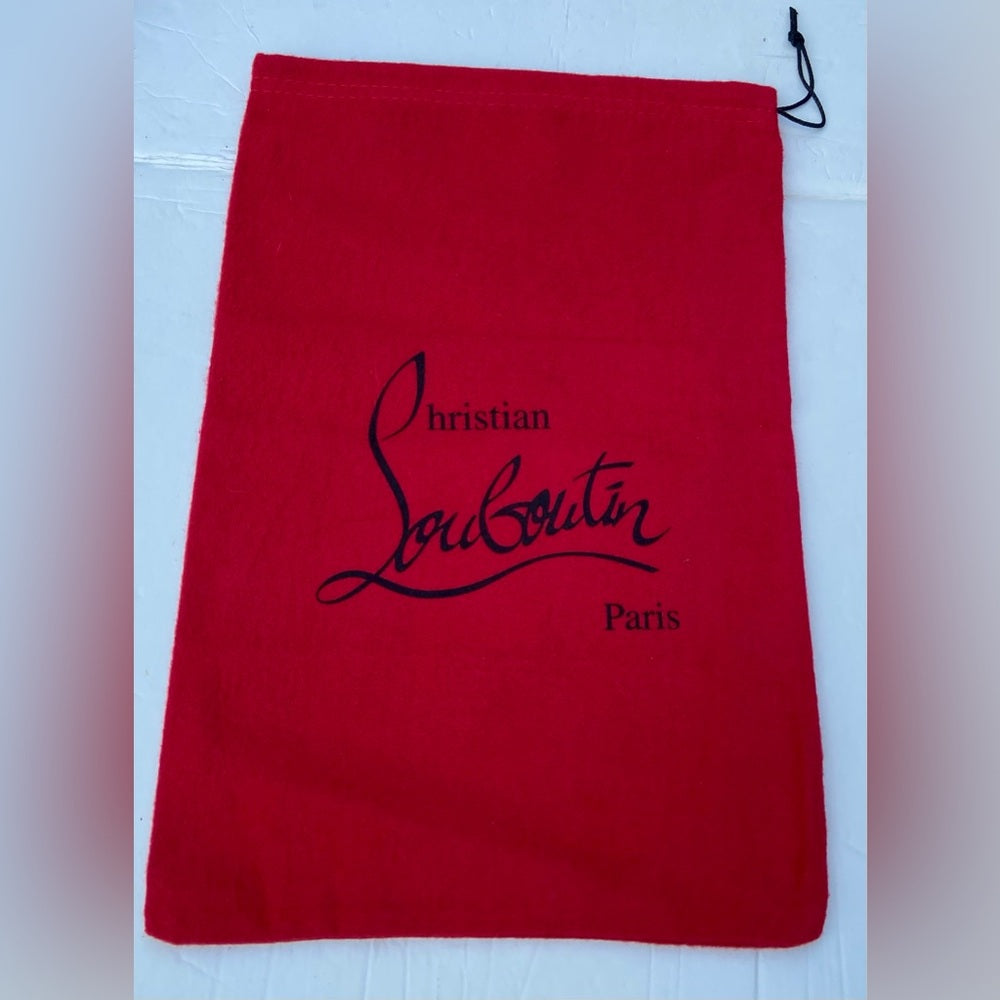 Christian Louboutin RedShoe Size Dust Bag 14in x 9.5in