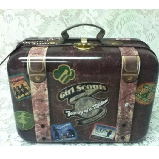 Girl Scout- USA, 1912-2012, Centennial Issue 7.5in x 5.5in x 3.5in Tin Lunch Box