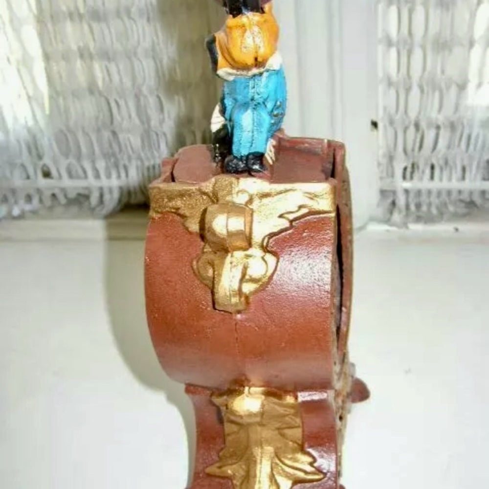 Vintage, Cat-Mouse Cast Iron Mechanical Bank