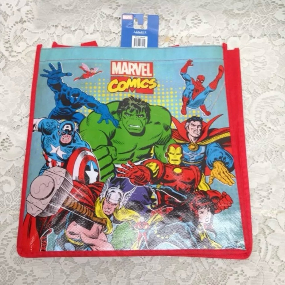 2-pc Star Wars and Marvel Comics Hulk Toy Bags 13in x 13in