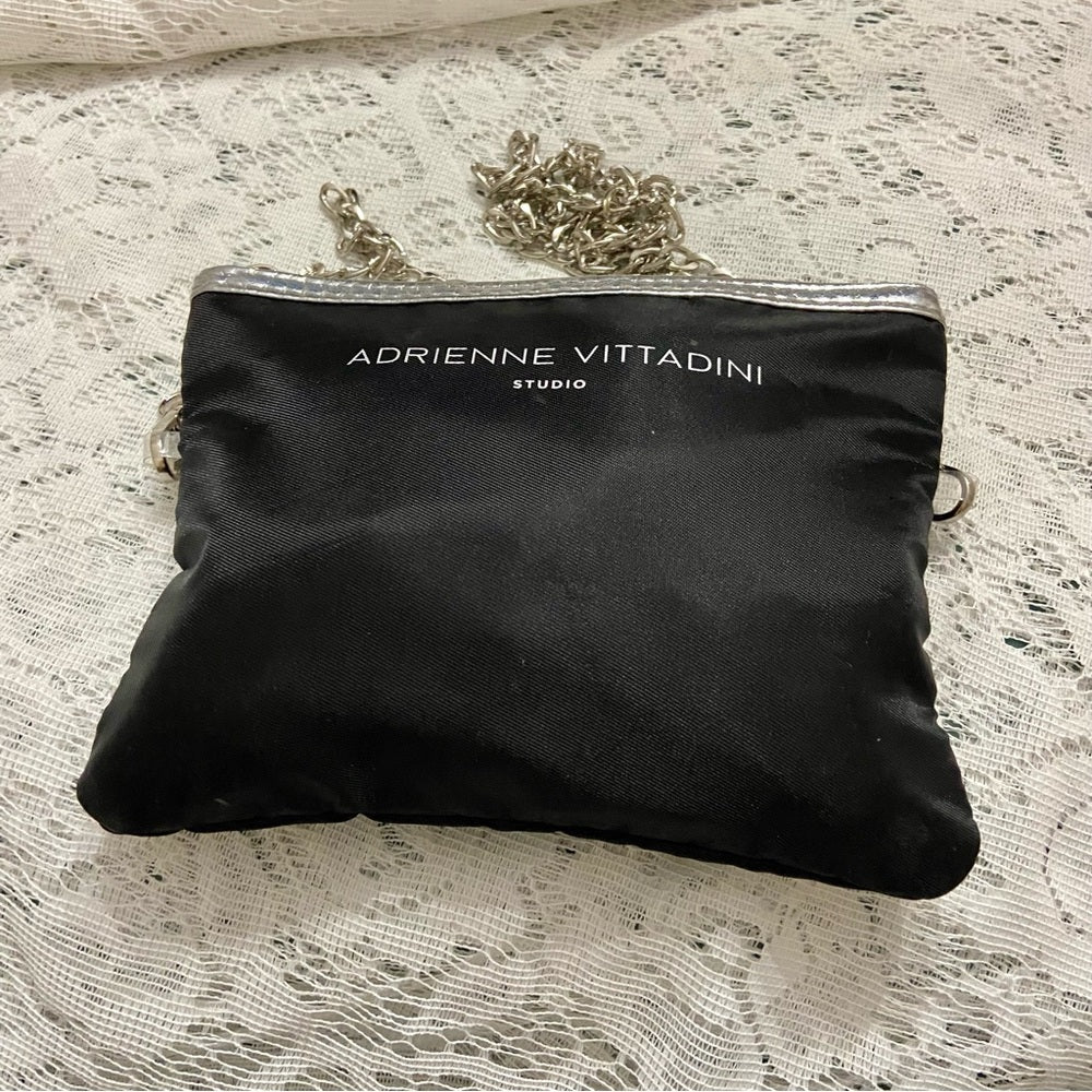 Adrienne Vittadini Small Crossbody Pouch-Bag -7.5in x 5.5in