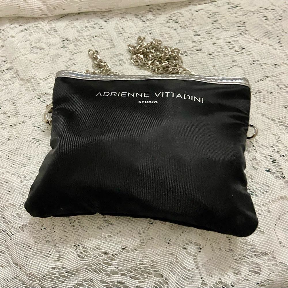 Adrienne Vittadini Small Crossbody Pouch-Bag -7.5in x 5.5in
