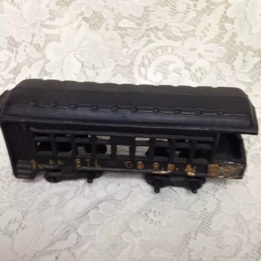 Vintage, RR 44, St. Louis-Ohio River 4 piece Cast Iron 38in Toy Train