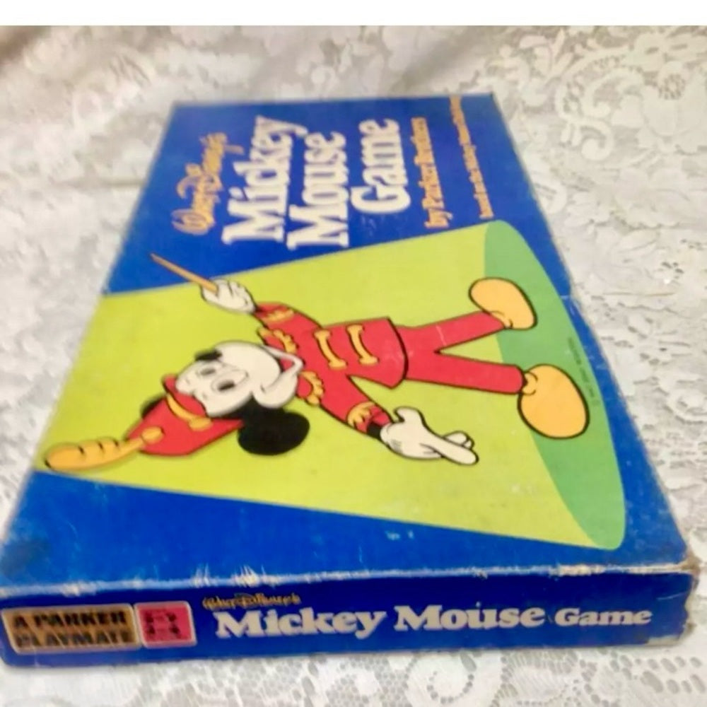 Vintage, 1976 - Walt Disney Production-Parker Bros, Mickey Mouse Board Game