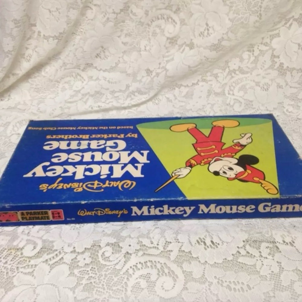 Vintage, 1976 - Walt Disney Production-Parker Bros, Mickey Mouse Board Game