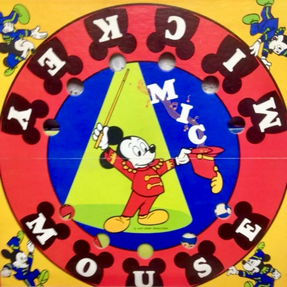Vintage, 1976 - Walt Disney Production-Parker Bros, Mickey Mouse Board Game