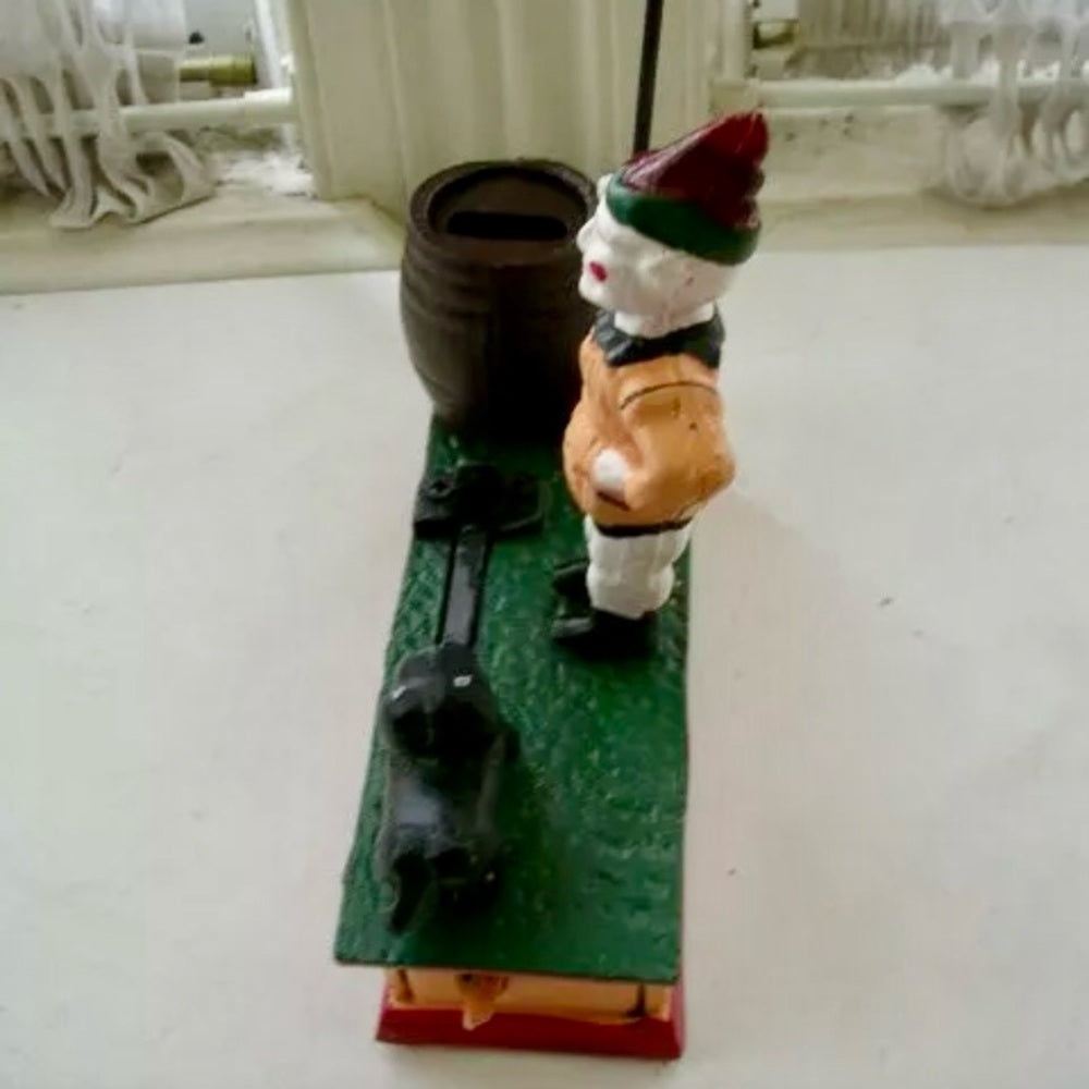 Wonderful, Trick Dog Cast Iron Mechanical Bank
