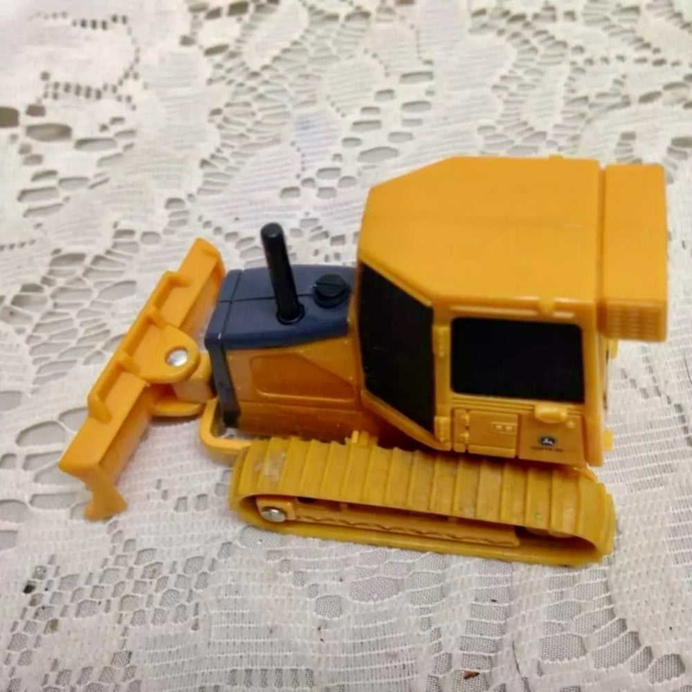 2pc,  Yellow John Deere  and Tonka Construction Equipment Set 6in and 3in L