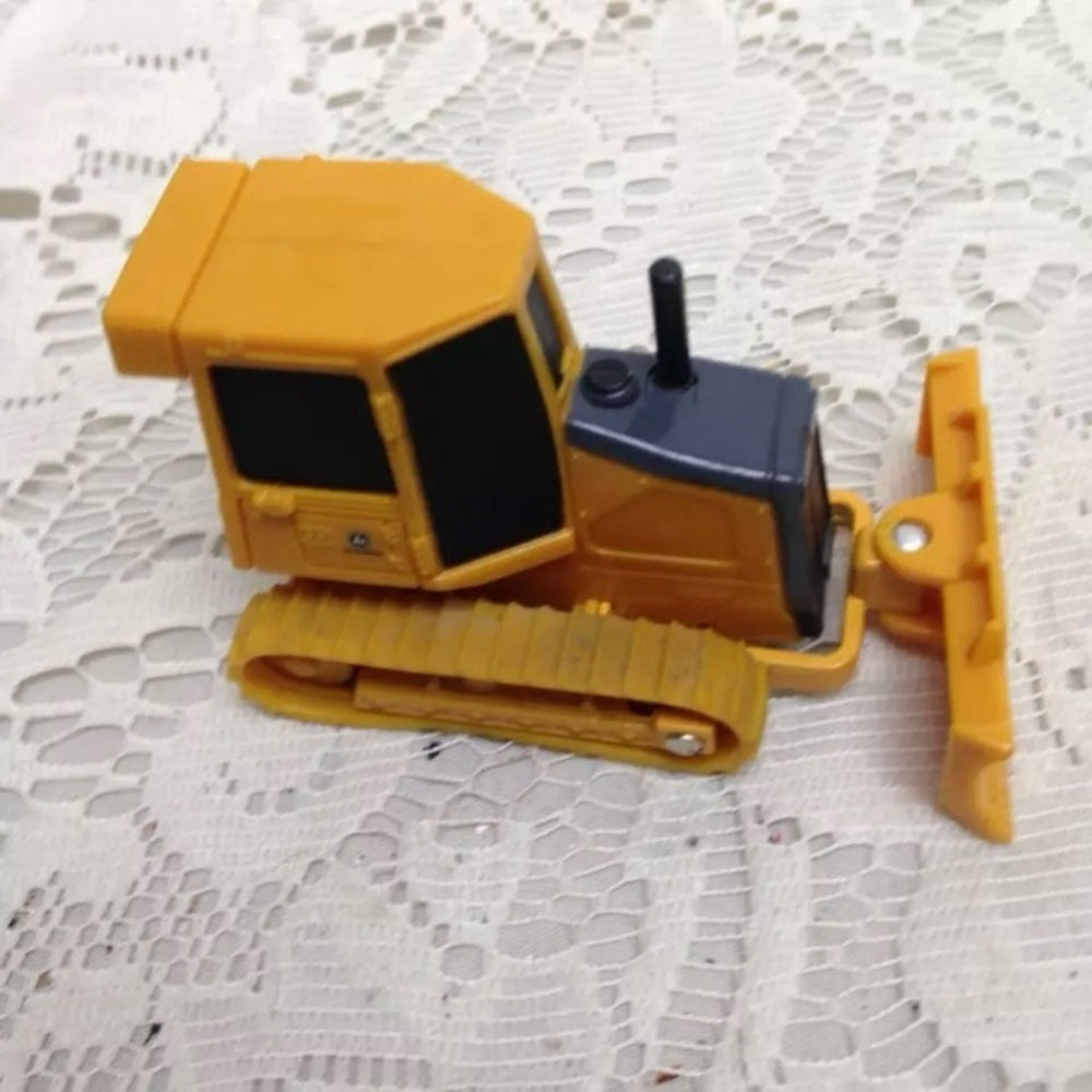 2pc,  Yellow John Deere  and Tonka Construction Equipment Set 6in and 3in L