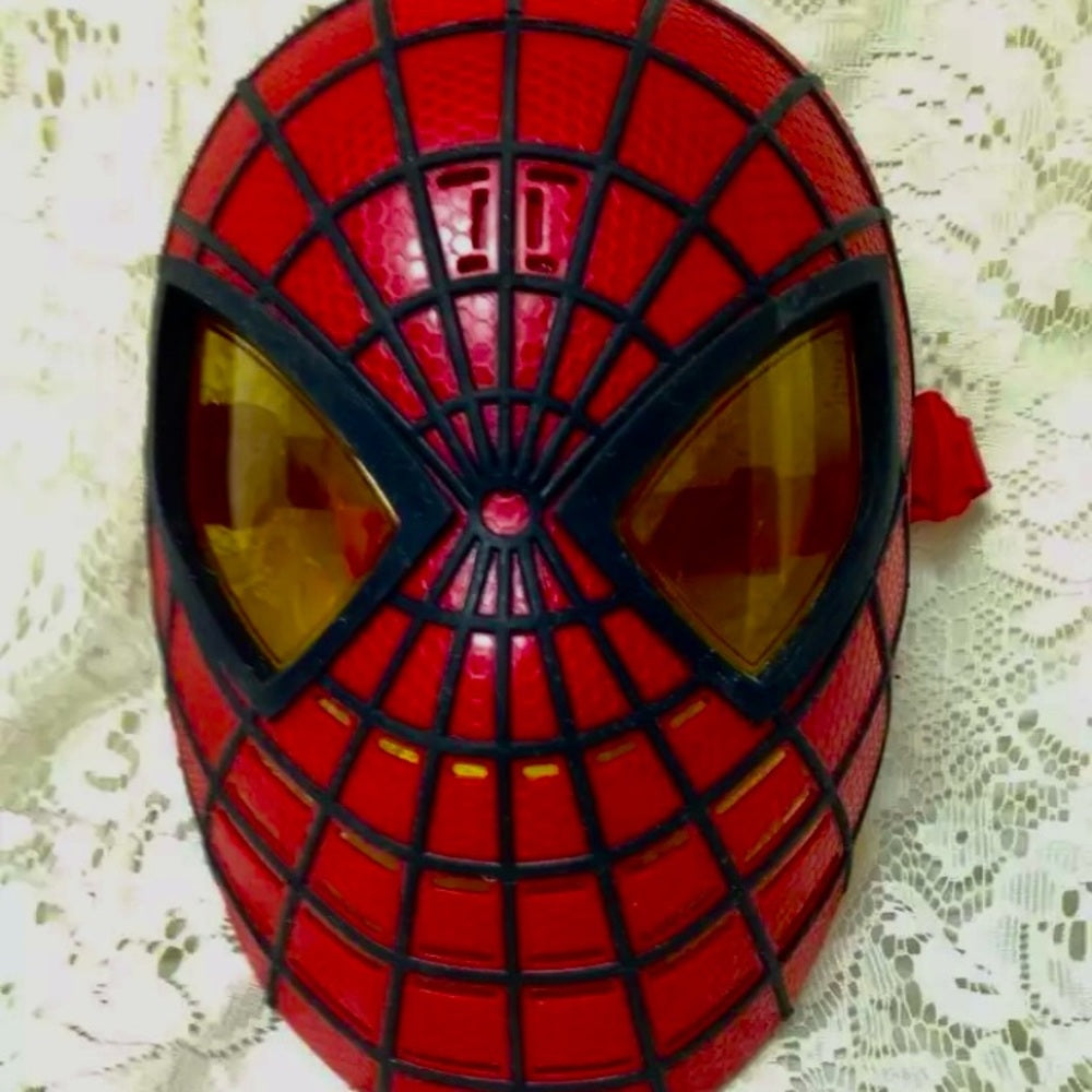 Amazing Spiderman Mask 10.5in x 7in x 4.5in