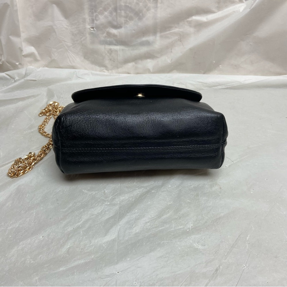 Paloma Picasso- Tiffany’s Designer, Italy Black Leather-Shoulder- Crossbo…
