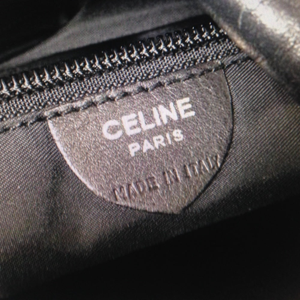 Celine, Rare, Large, Nylon-Leather Trim Handbag