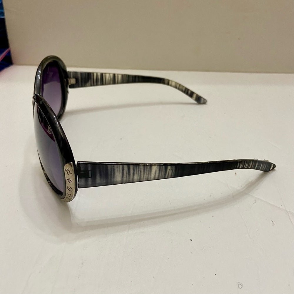 Vintage Louis Vuitton Gray Purple Sunglasses