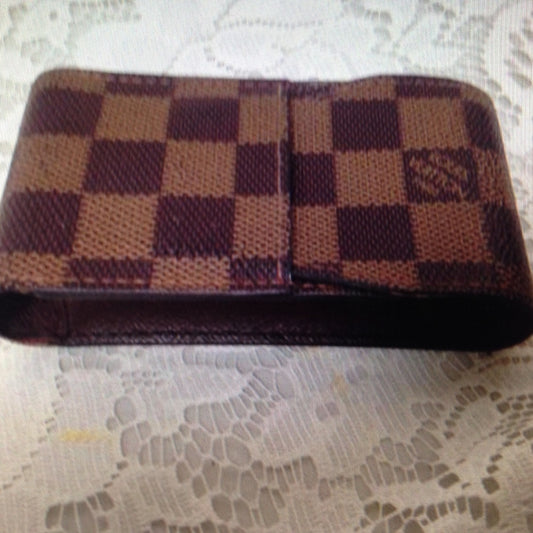 Vintage Louis Vuitton Damier Cigarette-Eye Glass Case