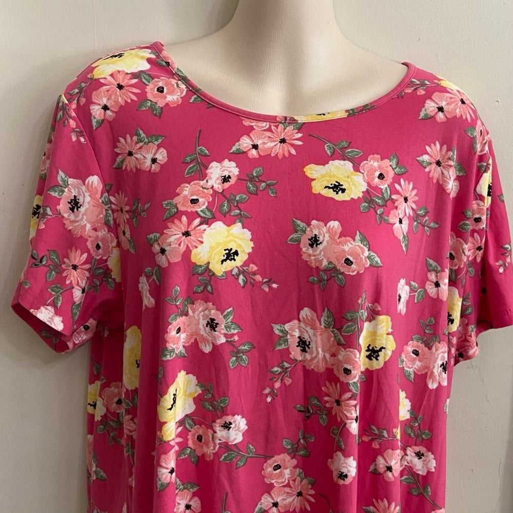 Bobbie Brooks Pink FloralDress (XL)