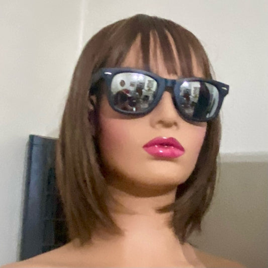 Disney Black Mirrored Adult Sunglasses With Case