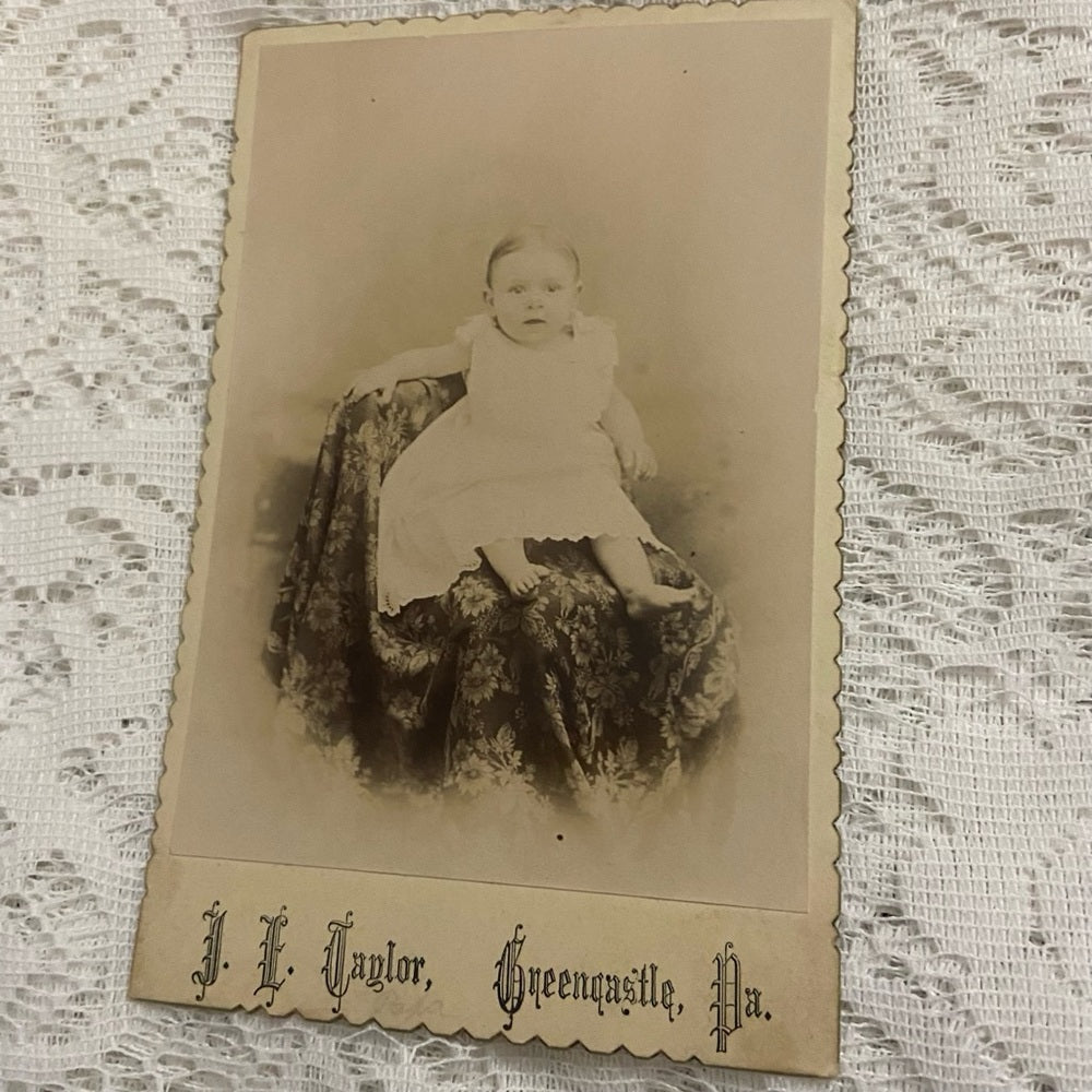 Antique, Lot of 2 Collectible Children Portraits 6.5in x 4.5in (D)