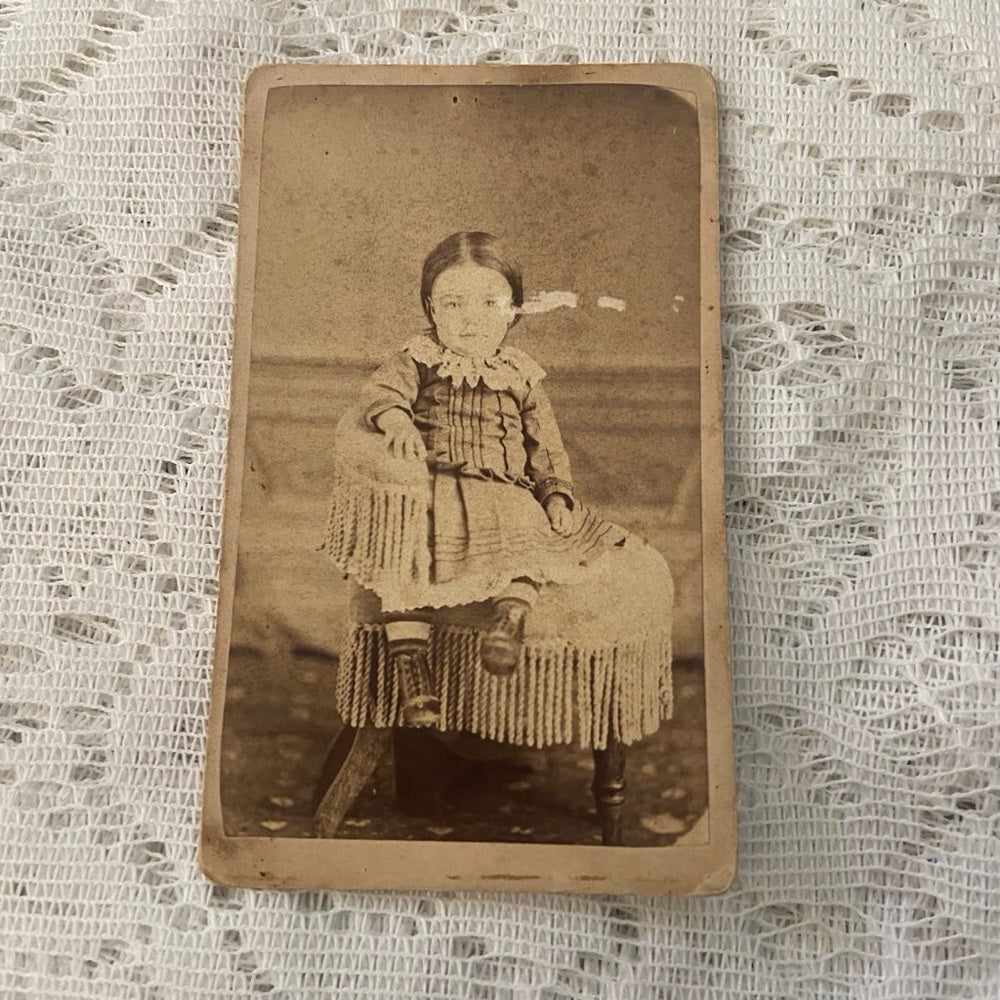 Antique, Lot of 3 Collectible Children Portraits 4in x 2.5in  (G)