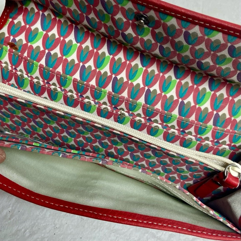 Vintage, Fossil, Red Leather Long Wallet