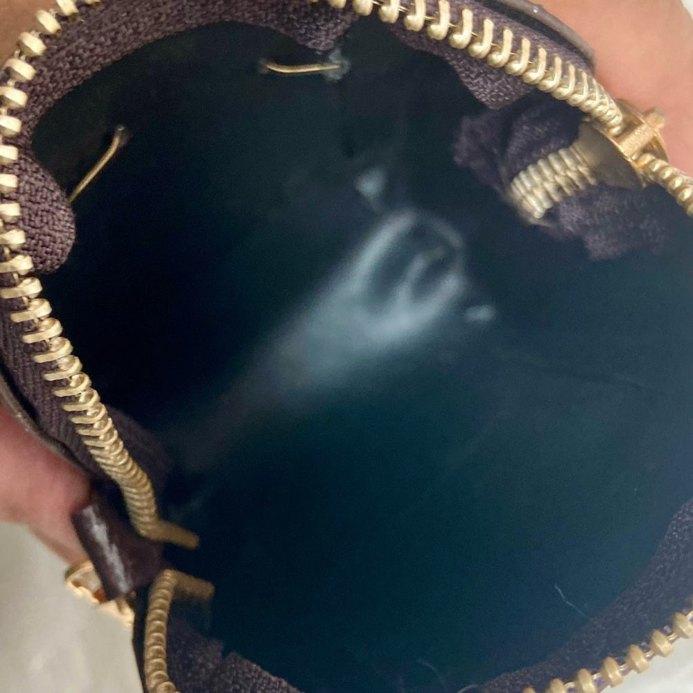 Brown and Tan Small Crossbody