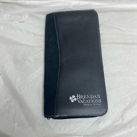 Vintage, Brendan Vacations Passport Leather, Long Wallet 10in x 5in