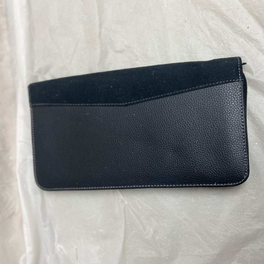 Vintage, Brendan Vacations Passport Leather, Long Wallet 10in x 5in