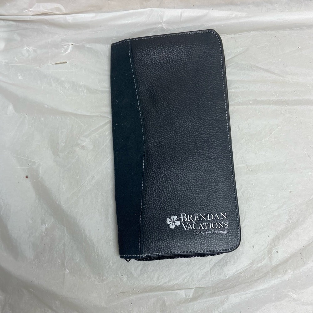 Vintage, Brendan Vacations Passport Leather, Long Wallet 10in x 5in