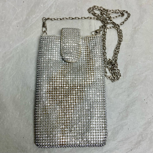 Vintage, Metallic Silver Evening Bag