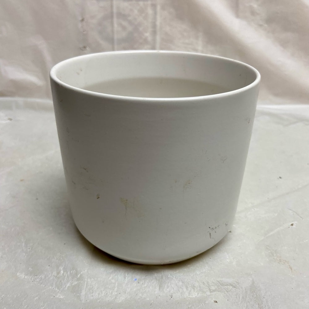 Vintage, Blue Willow  Flower Vase or Planter  4.5in H x 5in D