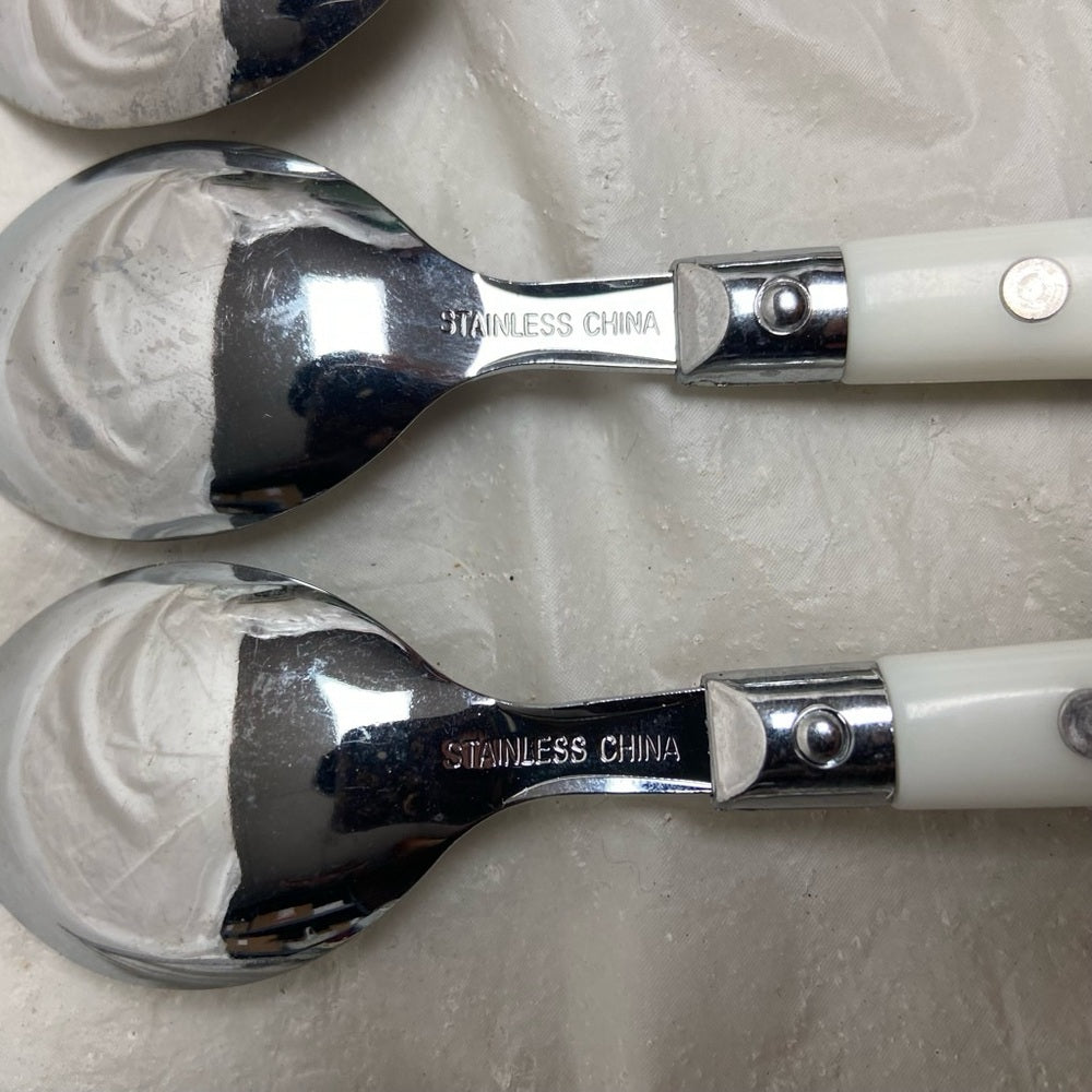 Vintage, 8-pc Blue Willow Children Flatware Set