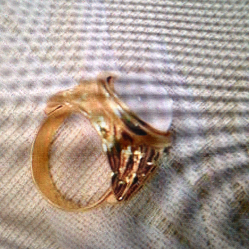 Vintage, Rare, Stamped Hobe Adjustable Ring