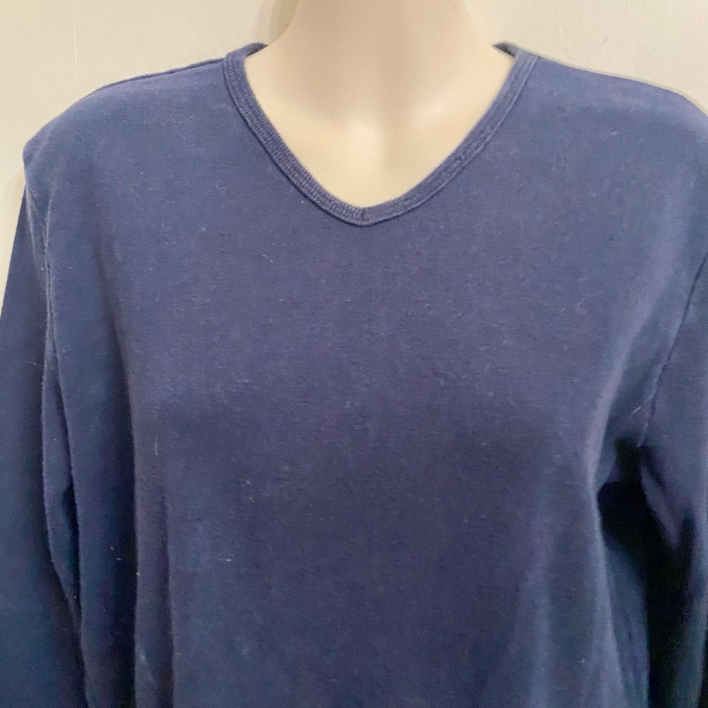DKNY Jeans, Blue Pullover T-shirt Blouse (L)