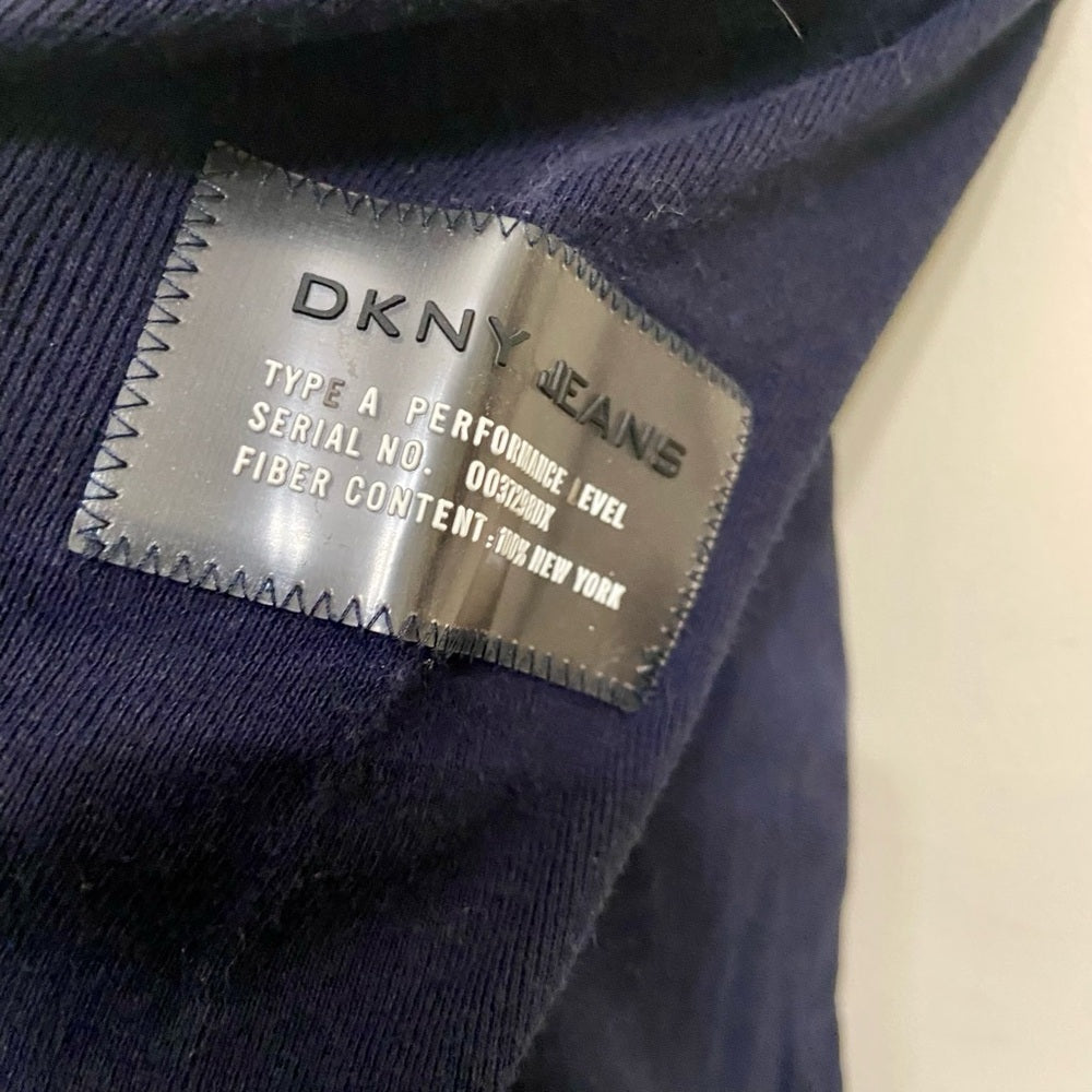 DKNY Jeans, Blue Pullover T-shirt Blouse (L)