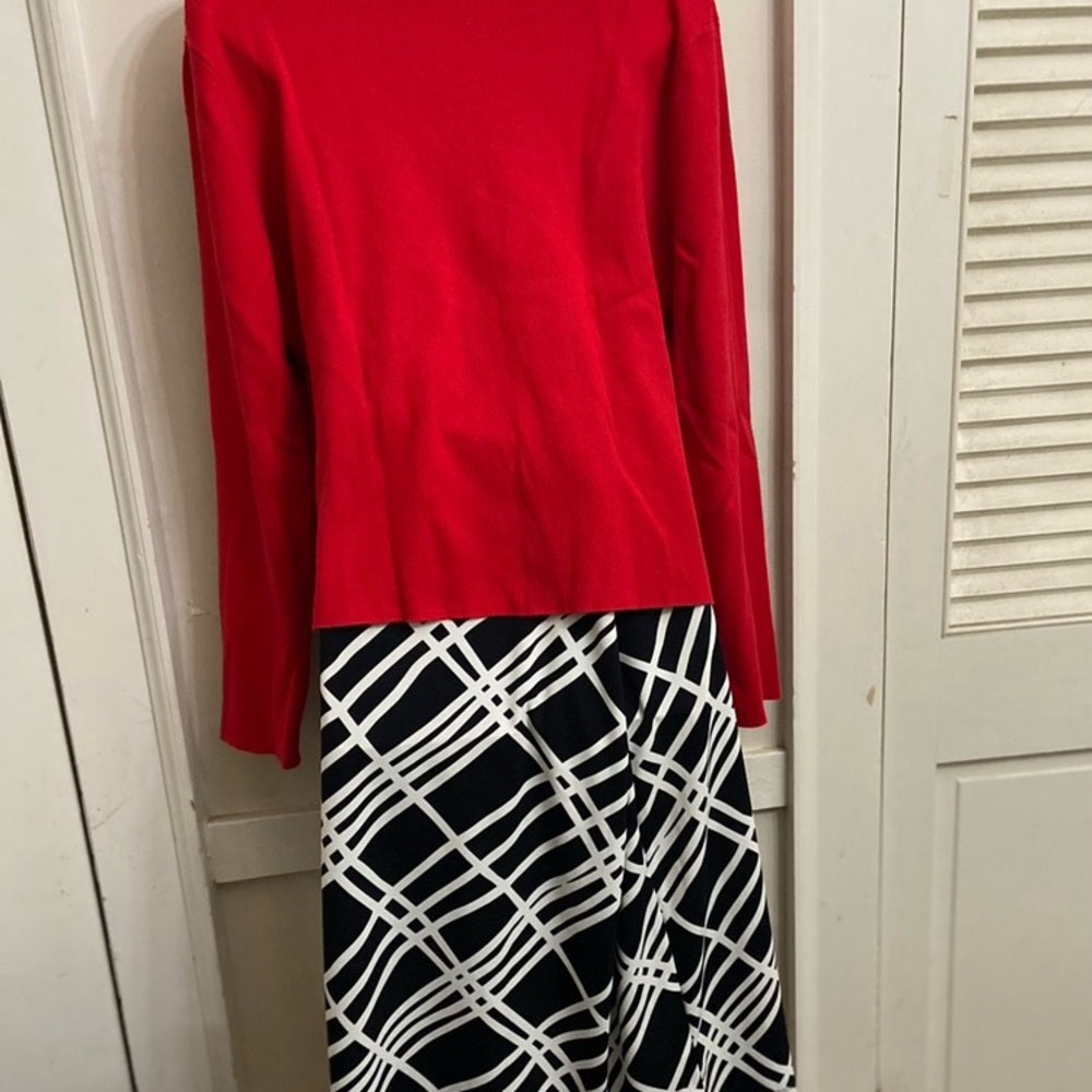 Cato Red Pullover Sweater (XL)