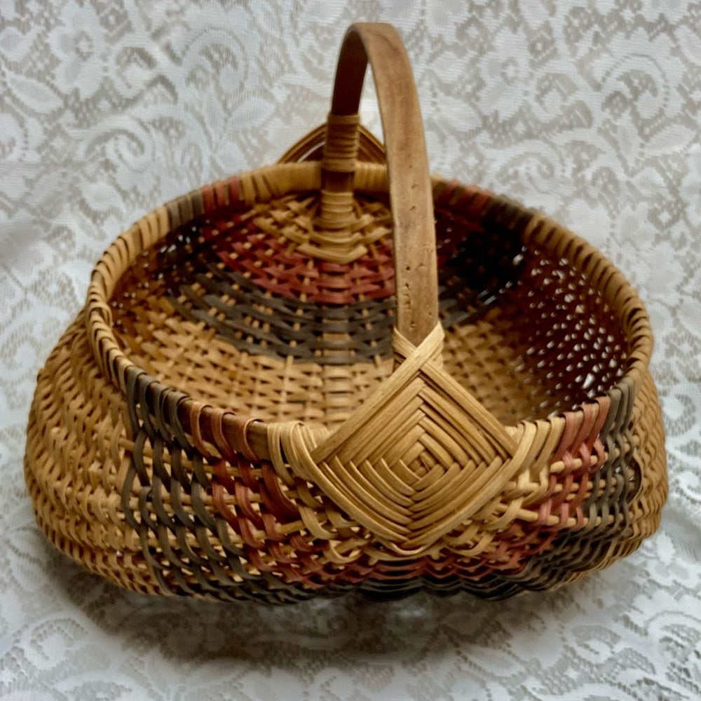 Vintage, Collectible Buttocks Basket 13in x 12in x 15in W