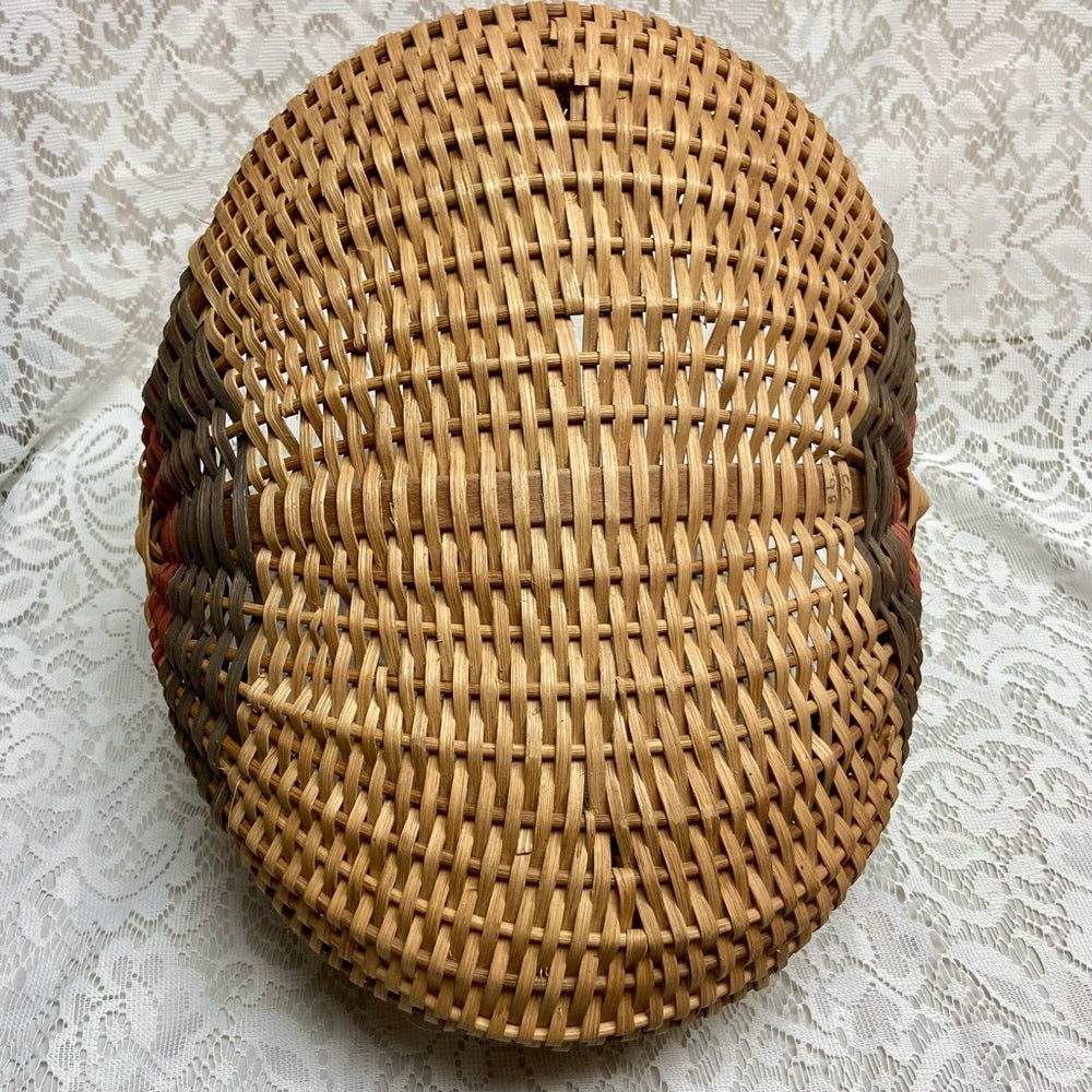 Vintage, Collectible Buttocks Basket 13in x 12in x 15in W