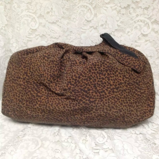 Bottega Veneta Black-Animal Print Tote-Reversible