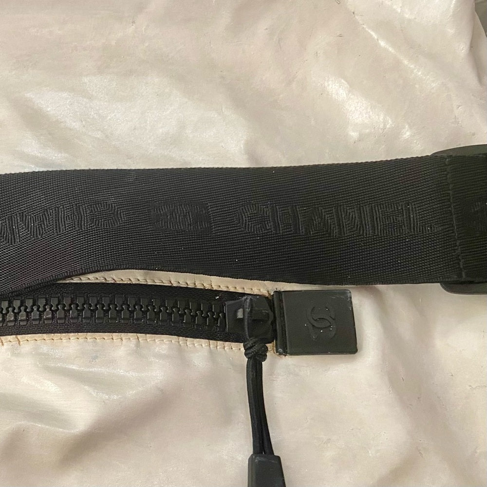 Chanel White-Black Large Weekend -Beach Shoulder-Crossbody