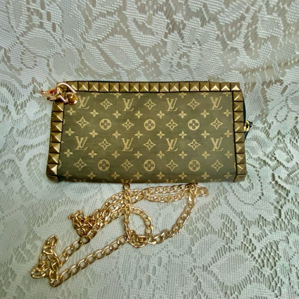 Vintage Louis Vuitton Mini Lin Mono Zippy Long Wallet-Crossbody