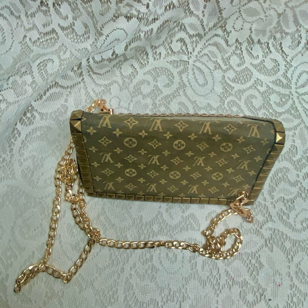 Vintage Louis Vuitton Mini Lin Mono Zippy Long Wallet-Crossbody
