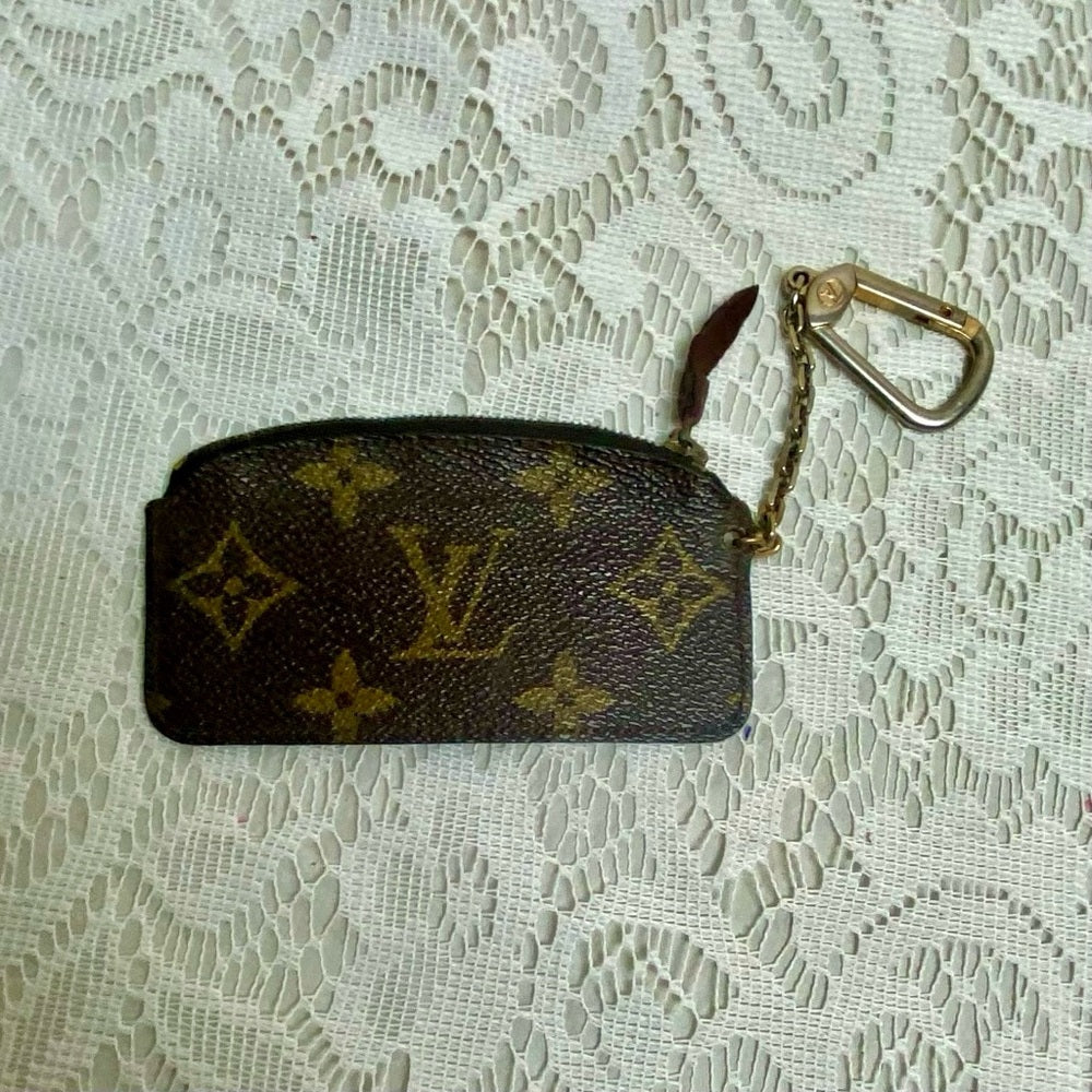 Louis Vuitton Brown Mono Coin-Key purse