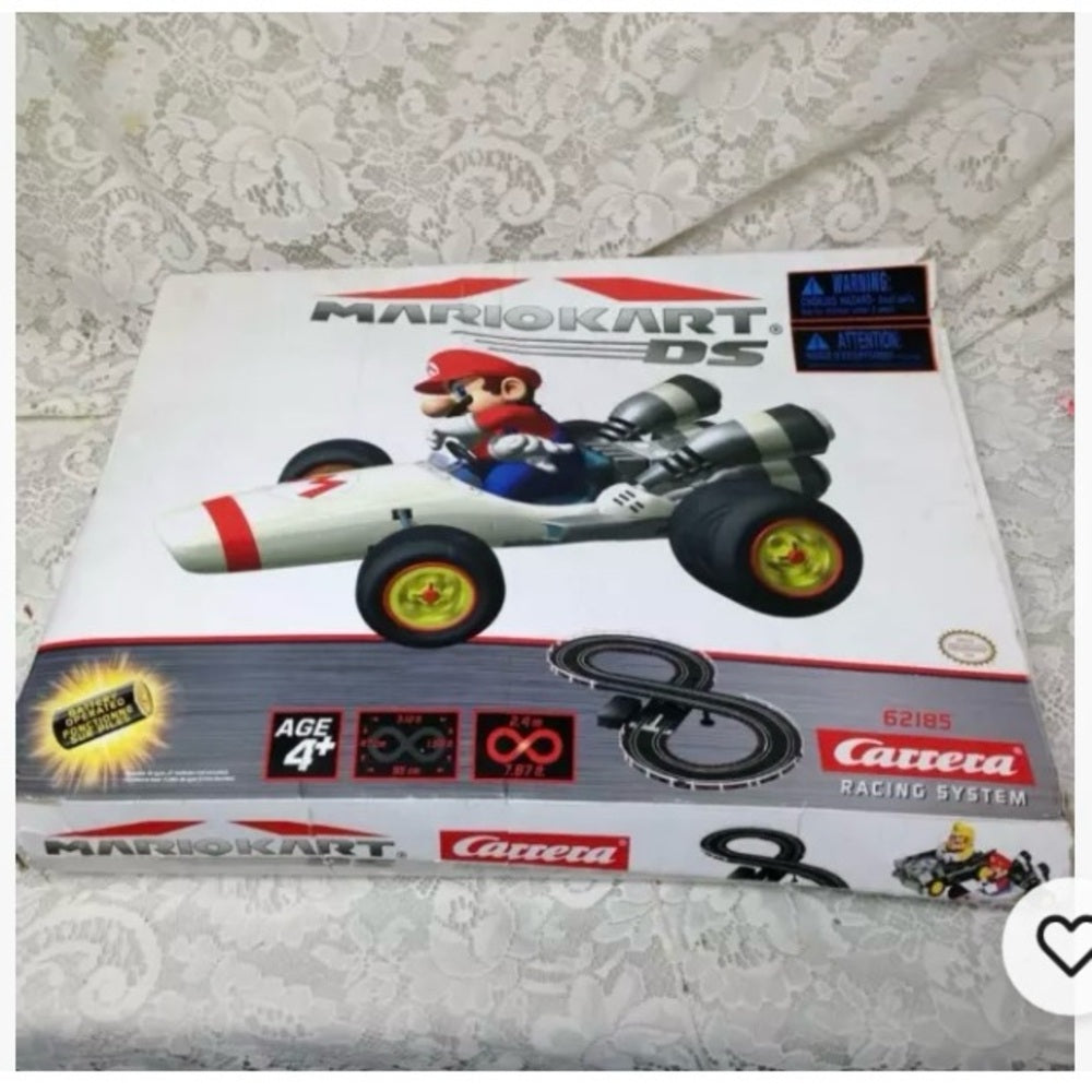 Mario Kart DS 24pc  Carrera Racing System 20in x 16in x3in Box